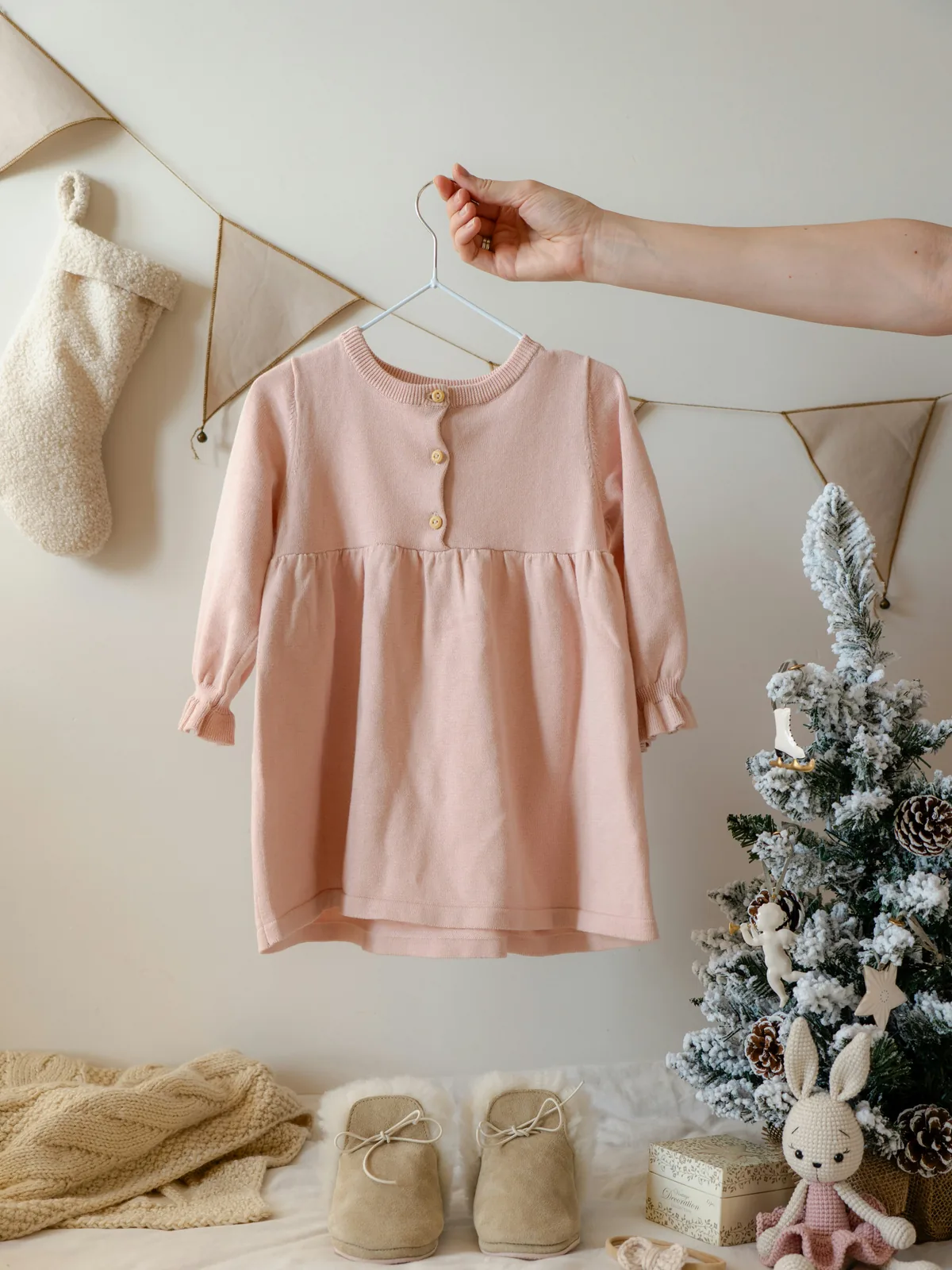 Petal Collar Dress